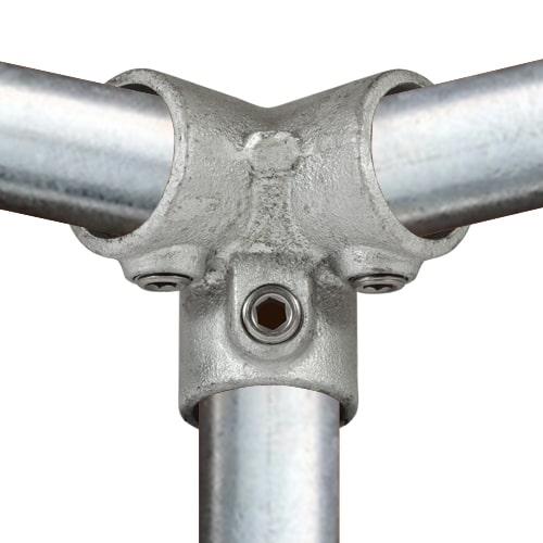 Buiskoppeling Drieweg kniestuk 90°-D / 42,4 mm